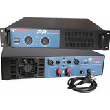 Amplificador Potência New Vox Pa 2400 - 1200w Rms