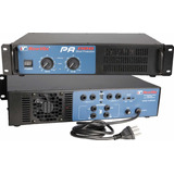 Amplificador Potência New Vox Pa 600 - 300 W Rms