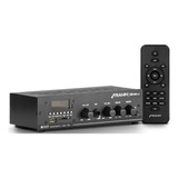 Amplificador Receiver P/ Som Ambiente Frahm Slim 1000 App Cor Preto Potência De Saída Rms 40 W