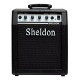 Amplificador Sheldon Bass Master Bss180 Combo 18w Preto 110v