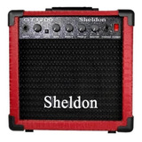 Amplificador Sheldon Gt1200 15w Vermelho Novo Com Brinde 