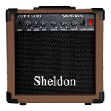 Amplificador Sheldon Gt1200 Combo 15w Marrom Kkkh