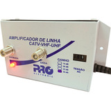 Amplificador Sinal Tv Digital Hd Vhf Uhf Potente 30db Bivolt