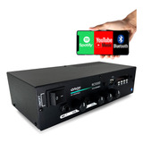 Amplificador Som Residencial Comercial 300w Rms 2 Ch