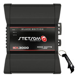 Amplificador Stetsom Ex-3000 Black Mono 3000w