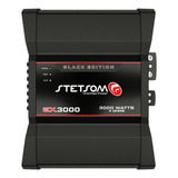 Amplificador Stetsom Ex-3000 Black Mono 3000w