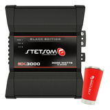 Amplificador Stetsom Ex3000blk 3000w Rms Black