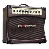 Amplificador Violao Infinit Borne Cv80 Marrom 30w Cv-80