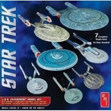 Amt Kit 954/06 Star Trek Nave Uss Enterprise Box Set 1/2500