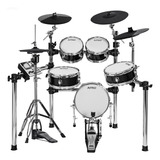 Amw Ed15 Pro Bateria Eletrônica All Mesh Dual Real Hi Hat.