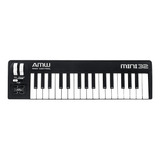 Amw Mini 32 Black Teclado Controlador Midi Usb Teclas . Loja