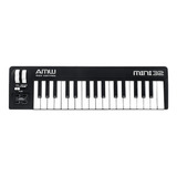 Amw Mini 32 Black Teclado Controlador Midi Usb Teclas . Loja