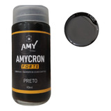 Amycron Preta 90ml Tinta Para Couro