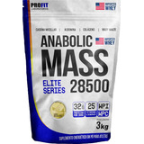 Anabolic Mass 28500 - Massa 3kg - Hipercalórico Profit Full