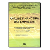 Análise Financeira Das Empresas, De Marques/carneiro