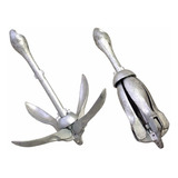 Ancora Folding Galv Fogo 3,2kg Jet Ski Caiaque Barcos Lancha