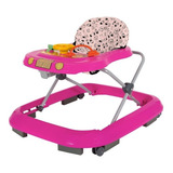 Andador Bebê Infantil Safari Plus Rosa - Tutti Baby
