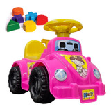Andador Bebê Primeiros Passos Triciclo Motoca Rosa Princesa