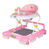 Andador De Bebê Musical Brinquedos La Bamba Rosa - Maxi Baby