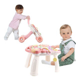Andador Didático E Mesinha 2 Em 1 Baby Style
