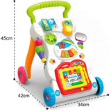 Andador Educativo Musical Didático Multmaxx Colorido Mtx001 Cor Branco