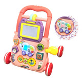 Andador Empurrador Infantil Didático Atividades Musical Bebe