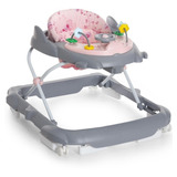 Andador Infantil Bebê Galzerano Torino Rosa/cinza