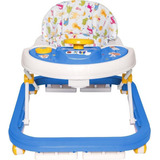 Andador Infantil Educativo Bebê Menino Musical Seguro Azul
