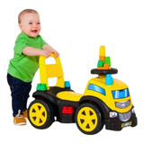 Andador Infantil Truck Ride On Caminhão Com Peças De Montar 
