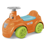 Andador Quadriciclo Carrinho De Passeio Equilibrio Laranja