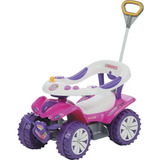 Andador/carrinho Infantil - Passeio Empurrador Triciclo Rosa