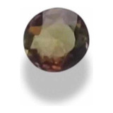 Andaluzita 0.555 Cts Redonda Natura 5,0 Mm Pedra Preciosa A