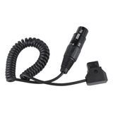 Andoer D-tap Macho Para Xlr 4 Pinos Fêmea Adaptador Fonte D