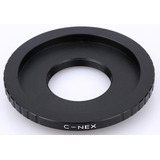 Anel Adaptador Lente Câmera C C-nex Sony Nex-7 6 5 3 C3 F3