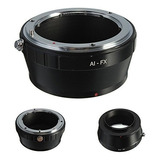 Anel Adaptador Lente Nikon F Ais Ai-fx Fuji X-pro1 X-e1 X-e2