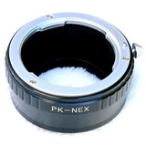 Anel Adaptador Lente Pentax K Pk-nex Sony Nex-7 6 5 3 C3 F3