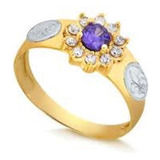 Anel De Formatura Em Ouro 18k Com Diamantes Exclusivos