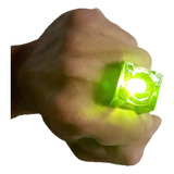 Anel Lanterna Verde Que Acende (com Led)