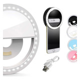 Anel Luminoso Para Celular Flash Selfie Mini Ring Light Led