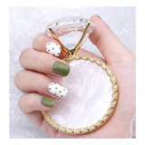 Anel Tirar Fotos Jóia Cristal Unhas Gel Decorativo Expositor Cor Diamante