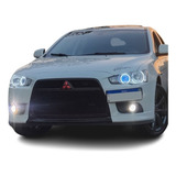 Angel Eyes Expamp Olho Anjo Led Drl Diurno Mitsubishi Lancer