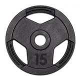 Anilha 15kg Standart 31mm P/musculação Com Barras E Halteres