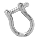 Anilha Manilha Curva (balão) Aço Inox 3/8 10mm P/ Amarração