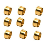 Anilha P/ Tubo Nylon Ou Cobre 8mm E 12mm - 100pçs