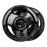 Anilha Sport Emborrachado 1 Par 05kg Furo Olímpico Fit Cross