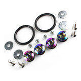 Anilha Trava Parachoque Quick Release Rebaixado Colorido Jdm