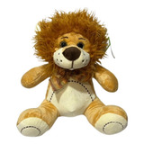 Animais De Pelúcia Decoração Realista Selva Safari 30 Cm