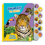 Animais Do Brasil: 10 Sons, De Ferreira, Jean. Série 10 Sons Editora Vale Das Letras Ltda, Capa Dura Em Português, 2021