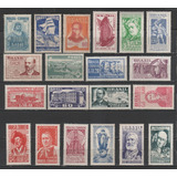 Anos 1953-54 - Coleção De Selos