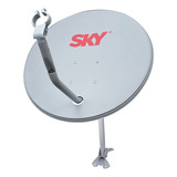 Antena Banda Ku 60cm Logo Sky